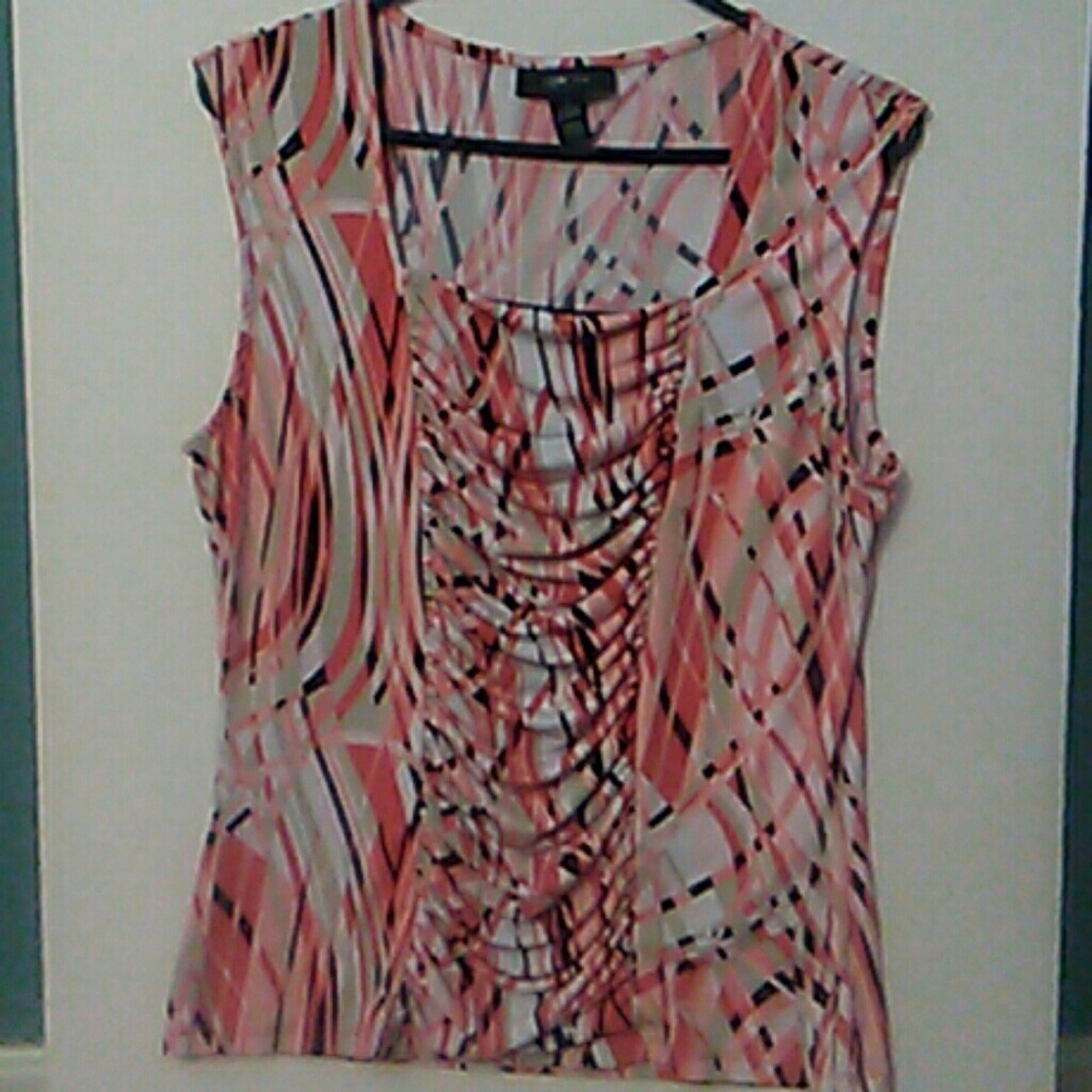 Pink style & co blouse